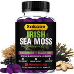 Sakoon Nutrition Irish Sea Moss Gummies with Elderberry - 60 Gummies