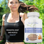 Divine Vibes Turmeric Curcumin with BioPerine Joint Support - 60 Capsules - image 3
