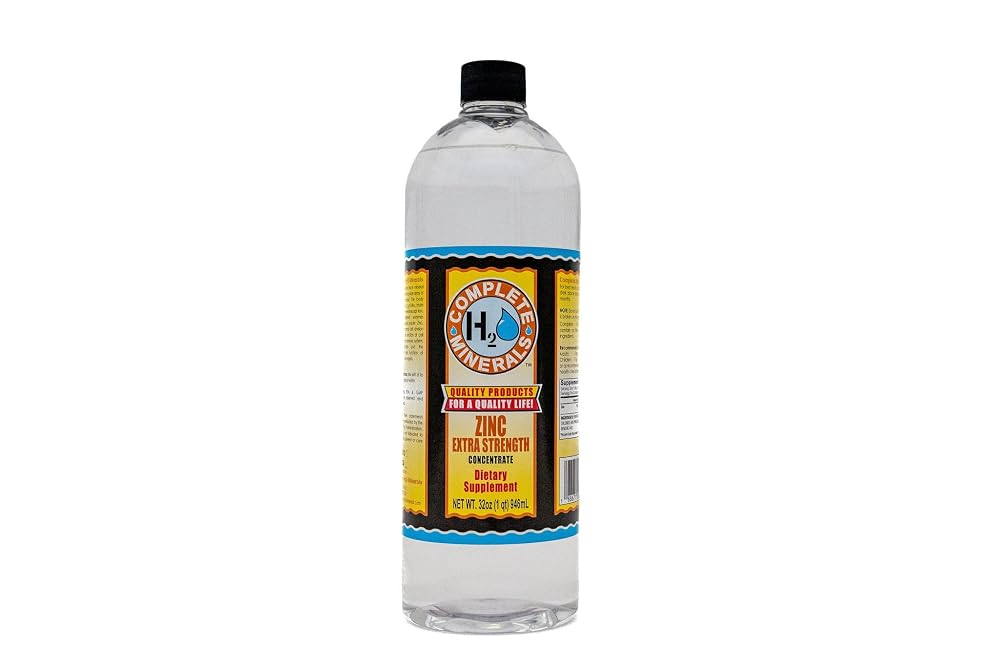 Complete H2O Minerals Zinc Liquid - 32 oz