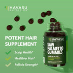 HAVASU NUTRITION Saw Palmetto for Men Gummies - DHT Blocker