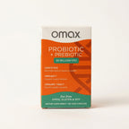 Omax3 Probiotic & Prebiotic 50B CFU Digestive Support - 30 Capsules