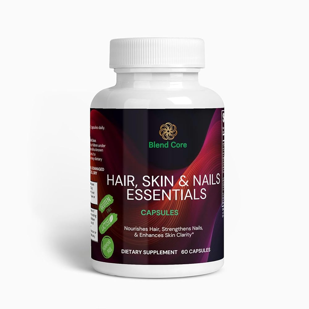 Blend Core Hair, Skin & Nails Essentials - 60 Capsules