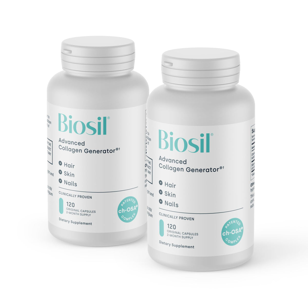 Biosil Collagen Generator - Pack of 2 - with Patented ch-OSA Complex