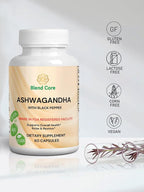 Blend Core Ashwagandha with Black Pepper - 60 Capsules - image 4