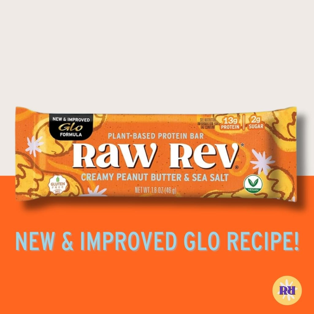Raw Rev, Low Sugar, Gluten-Free, Vegan, Plastic-Neutral