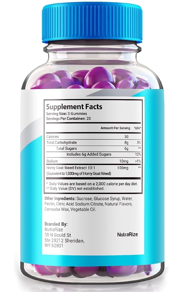NutraRize Prime Prowess Gummies for Male Health - 120 Gummies - image 2