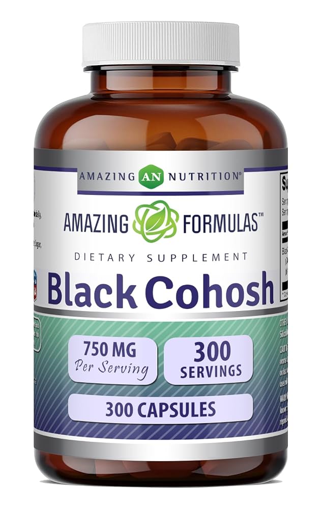 Amazing Nutrition Black Cohosh 700 mg - 300 Capsules