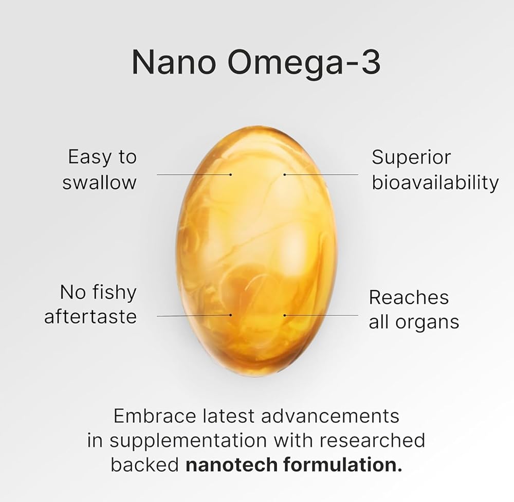 Granagard Nano Omega 3 Fish Oil Softgels - 60 Count - image 2