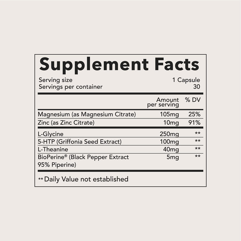 Form ZZZZs Natural Nootropic for Sleep - 30 Count - image 5