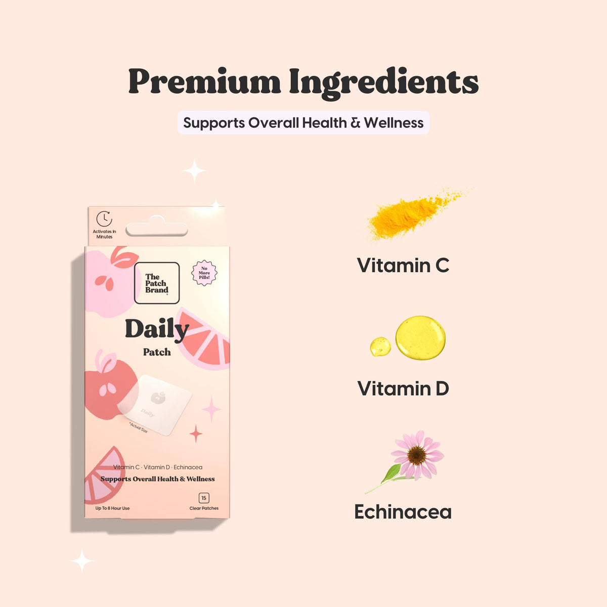 The Patch Brand Wellness Support - All Natural and Balanced