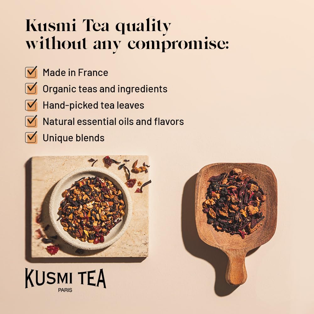 Kusmi Tea - Pack of 2 Boxes of Tea Bags - BB Detox - Iconic Detox Tea - image 5