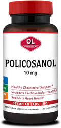 Olympian Labs Policosanol 10mg Vegetarian Capsules - 60 Count