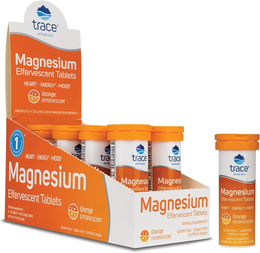 Trace Minerals Magnesium Effervescent - Bone & Circulatory Health