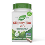 Nature's Way Slippery Elm Bark Capsules, 1,600 mg - 100 Capsules