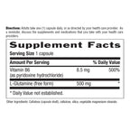 Country Life L-Glutamine 500 mg with B6 Muscle Recovery - 100 Capsules - image 5