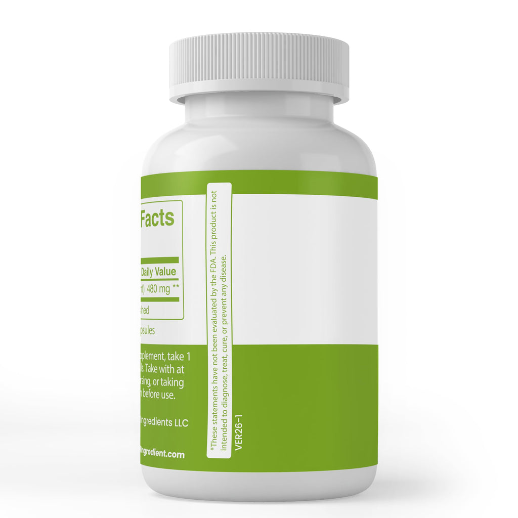 PURE ORIGINAL INGREDIENTS Bacopa Monnieri - 100 Capsules - image 3