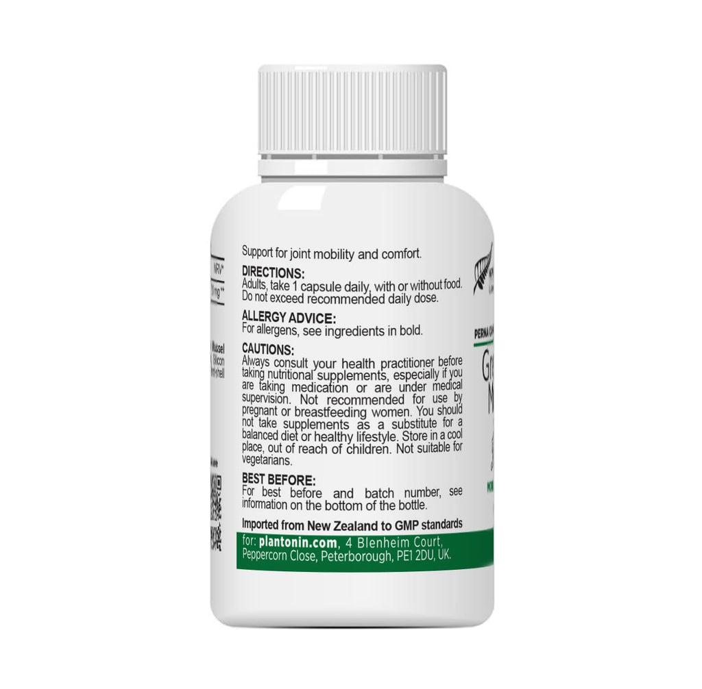 Plantonin Green Lipped Mussel Joint Support - 60 Capsules - image 7