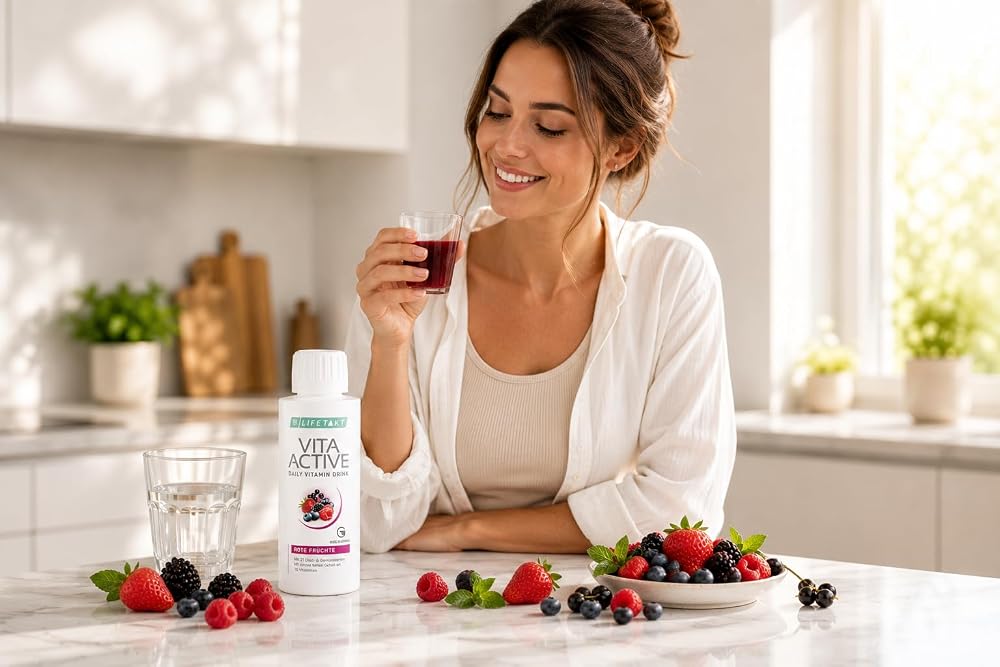 LR Health & Beauty Lifetakt Vita Active Red Fruit Drink - 5 Fl Oz - image 4
