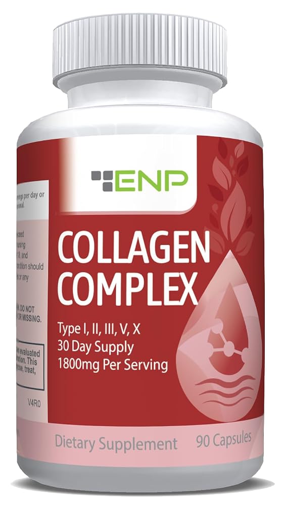 ENP Collagen Complex Type I, II, III, V, X - 90 Capsules