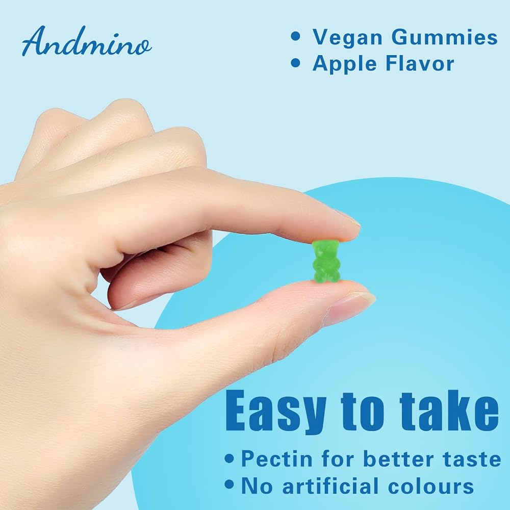 andmino HMB and L-Leucine Gummies for Muscle Growth - 120 Gummies - image 5