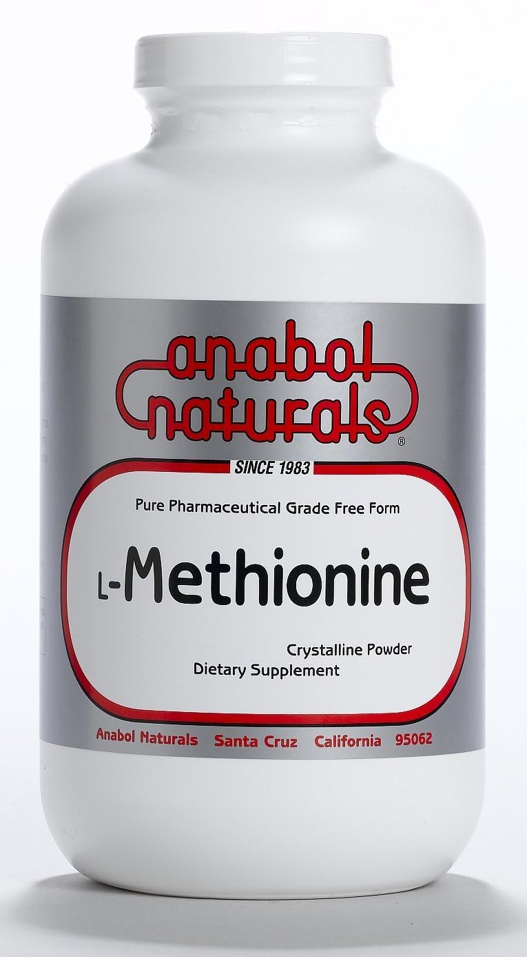 Anabol Naturals L-Methionine Free Form Amino Acid Powder - 100g