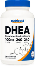 Nutricost DHEA 100mg Capsules - Gluten Free