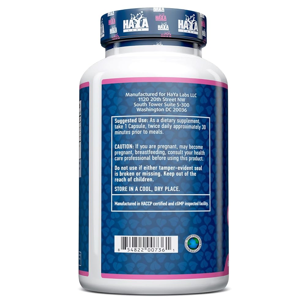 HAYA LABS 10 Billion Acidophilus & Bifidus Probiotic Complex - 60 Capsules - image 3