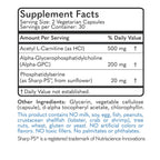 MD Logic Health SmartBRAIN Mental Performance Capsules - 1 Count - image 4