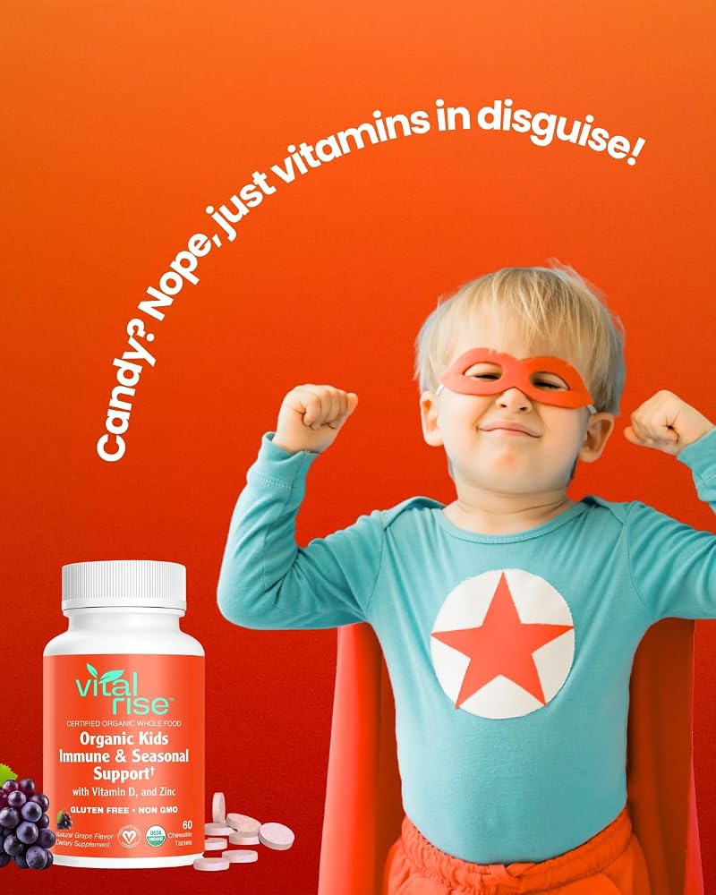 Vital Rise Kids Immune Support Chewables – 60 Count - image 9