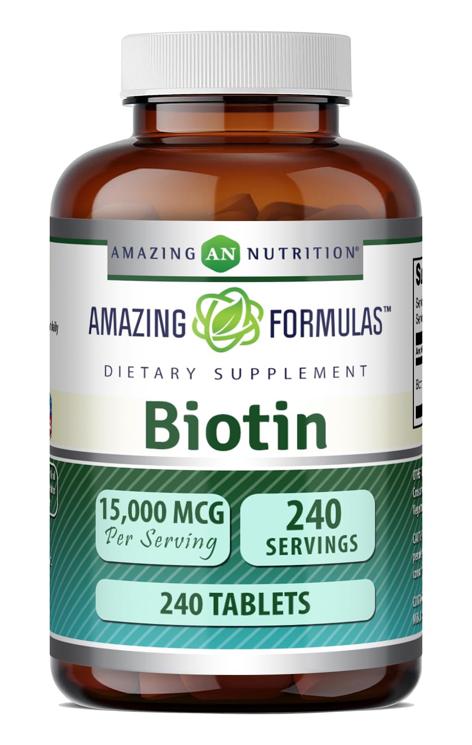 Amazing Nutrition Biotin 15000 Mcg - 240 Tablets