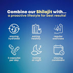 SOLNUVI Shilajit Pure Himalayan Organic Capsules with Irish Sea Moss
