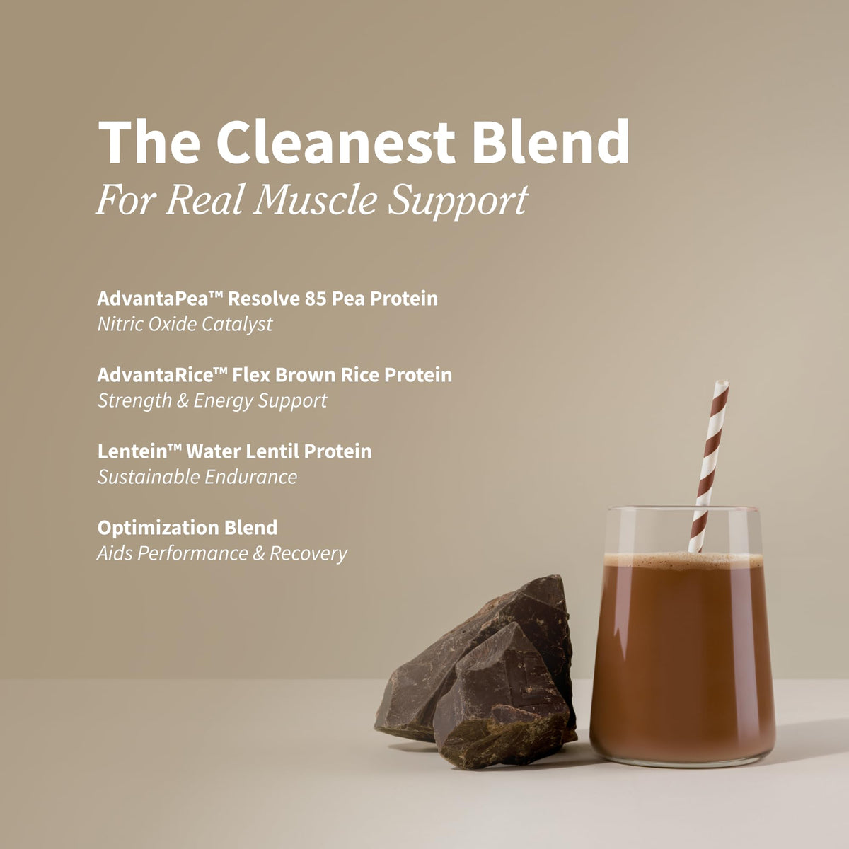 Snap Supplements Plant Based Vegan Protein Powder Chocolate - 30 Servings - image 3