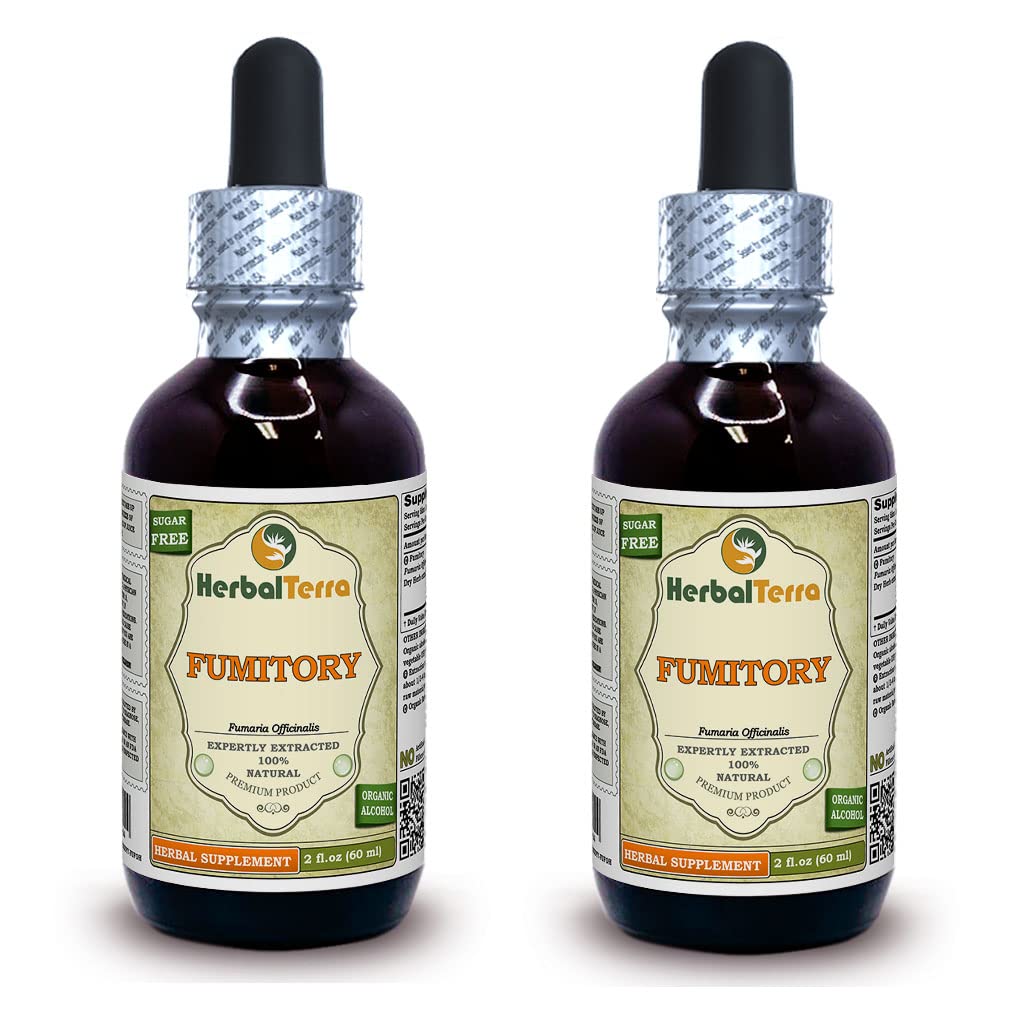 Herbal Terra LLC Fumitory (Fumaria Officinalis) Tincture