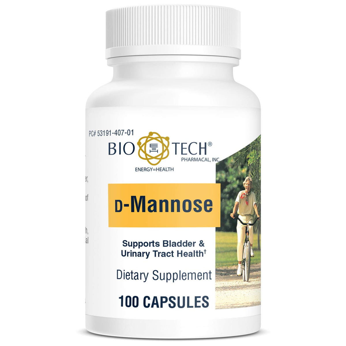 Bio-Tech Pharmacal D-Mannose Bladder Support - 100 Capsules - image 2