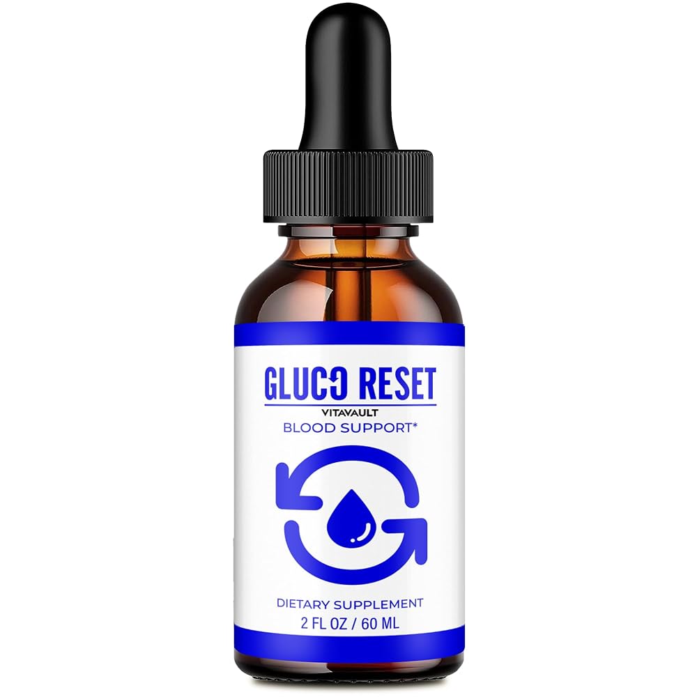 Vitavault Gluco Reset Drops Liquid Supplement - 2 Fl Oz