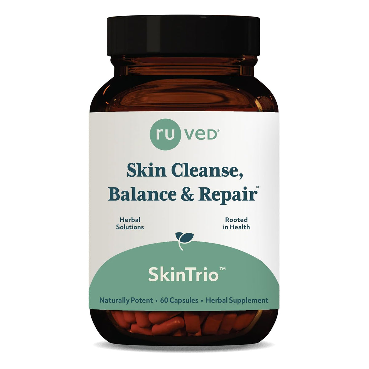 R-U VED SkinTrio Skin & Microbiome Support Supplement - 60 Capsules