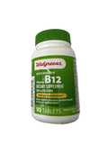 Walgreens Vitamin B12 5000 mcg - 90 Tablets