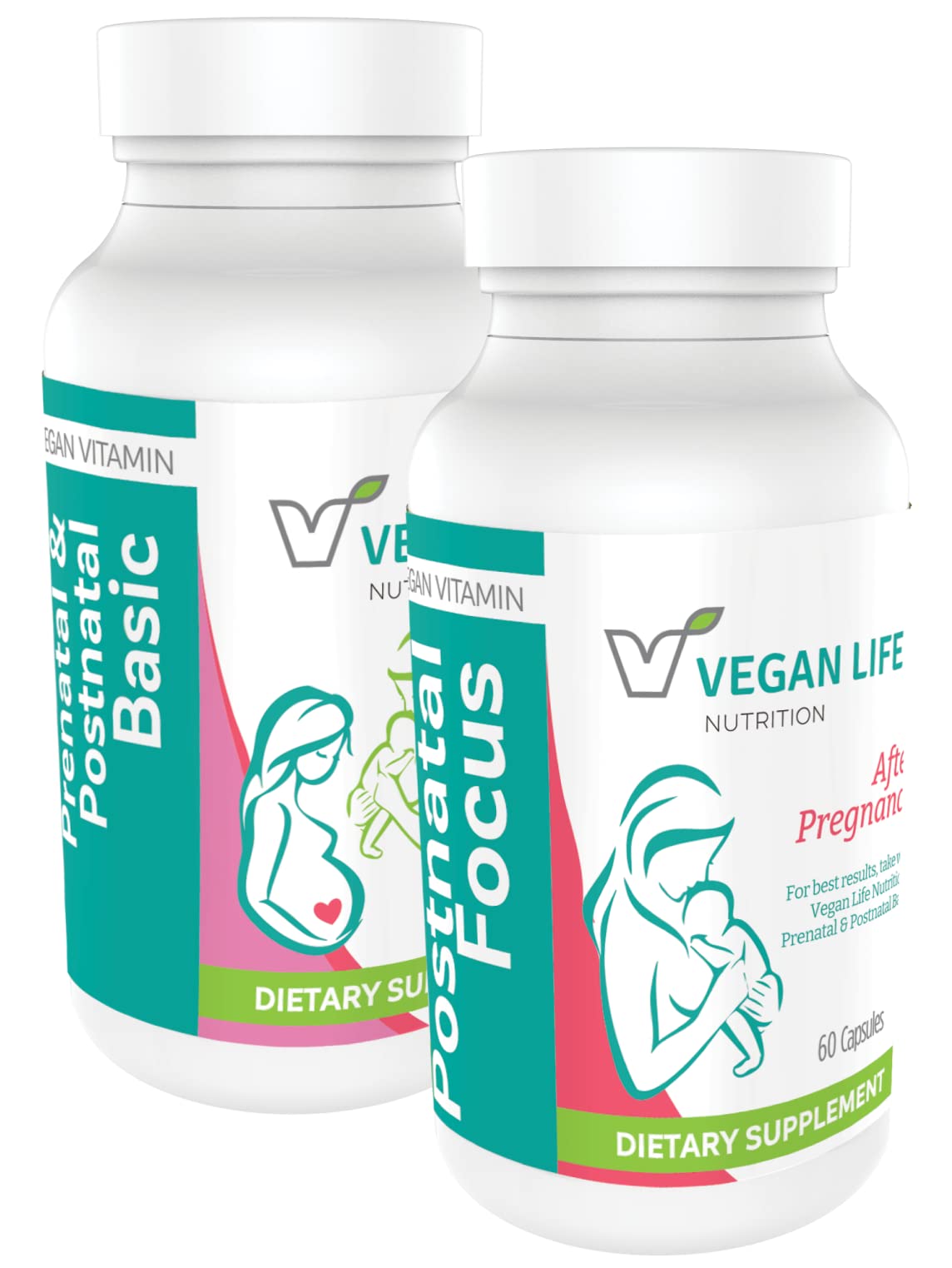 Vegan Life Nutrition Postnatal Vitamins - 60 Capsules
