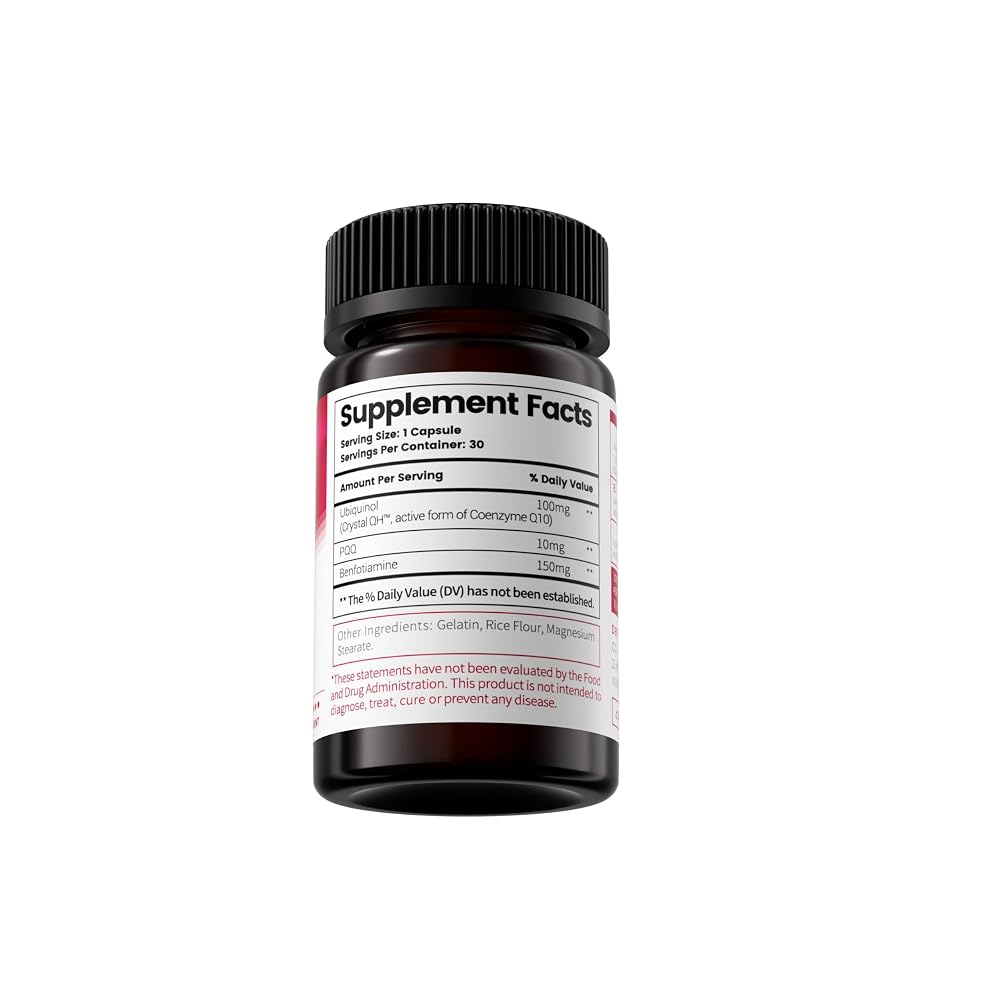 Losoki CoQ10 QH Heart Function Support - 30 Capsules - image 3