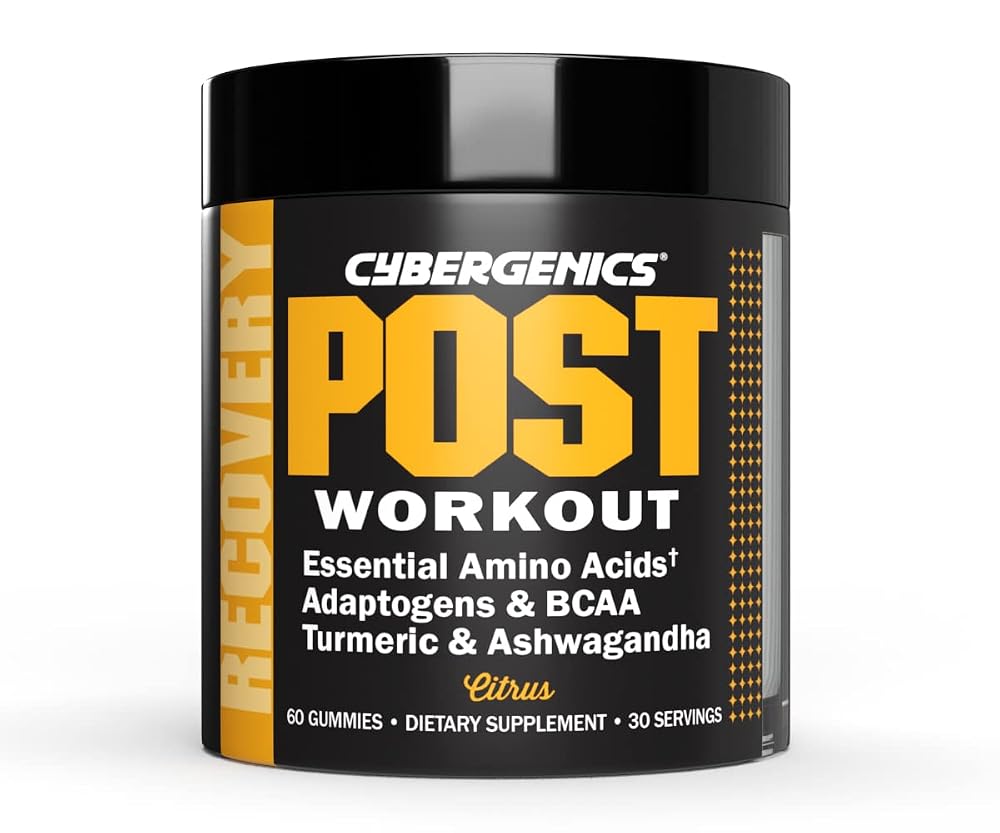 Cybergenics Post-Workout Gummies Recovery Accelerator - 60 Gummies