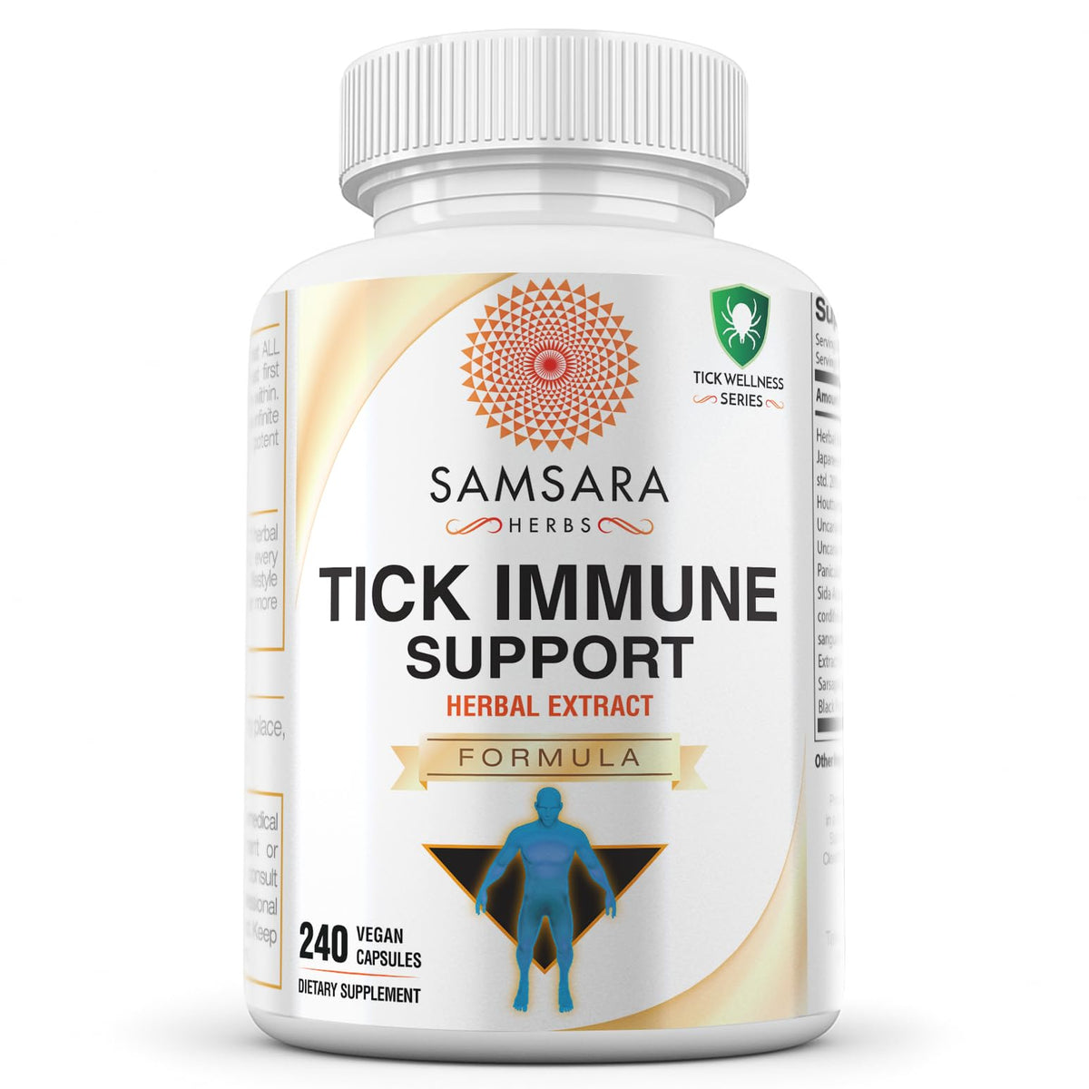Samsara Herbs Tick Immune Support - 240 Capsules