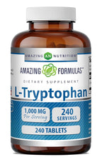 Amazing Nutrition L-Tryptophan 1000mg - 240 Tablets