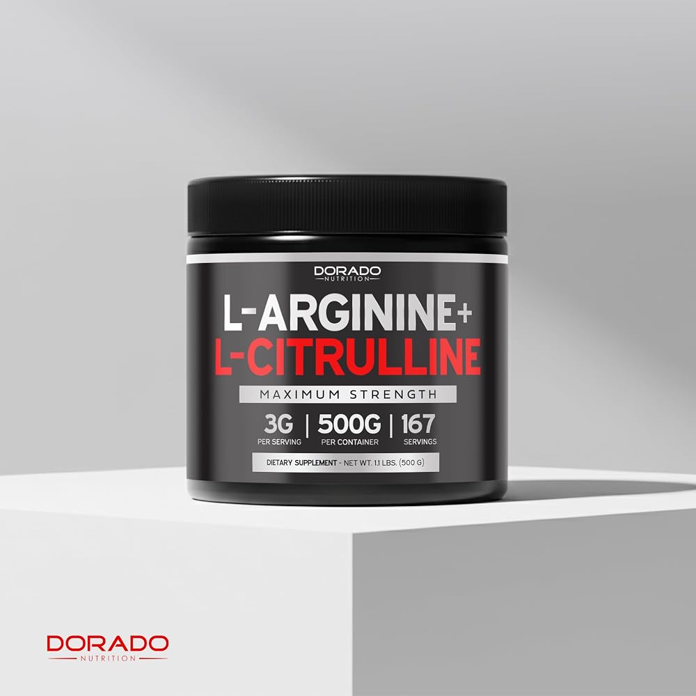 Dorado NUTRITION8 L Arginine L Citrulline Supplement - Stamina