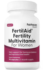Fairhaven Health FertilAid for Women Fertility Supplement - 90 Capsules