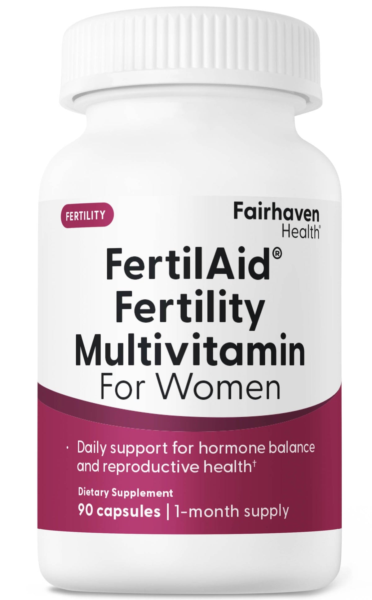Fairhaven Health FertilAid for Women Fertility Supplement - 90 Capsules