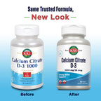 KAL Calcium Citrate Supplement with Vitamin D3