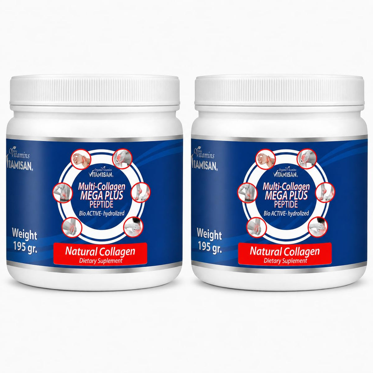 Vitamisan Multi-Collagen Peptides Powder - 30 Servings