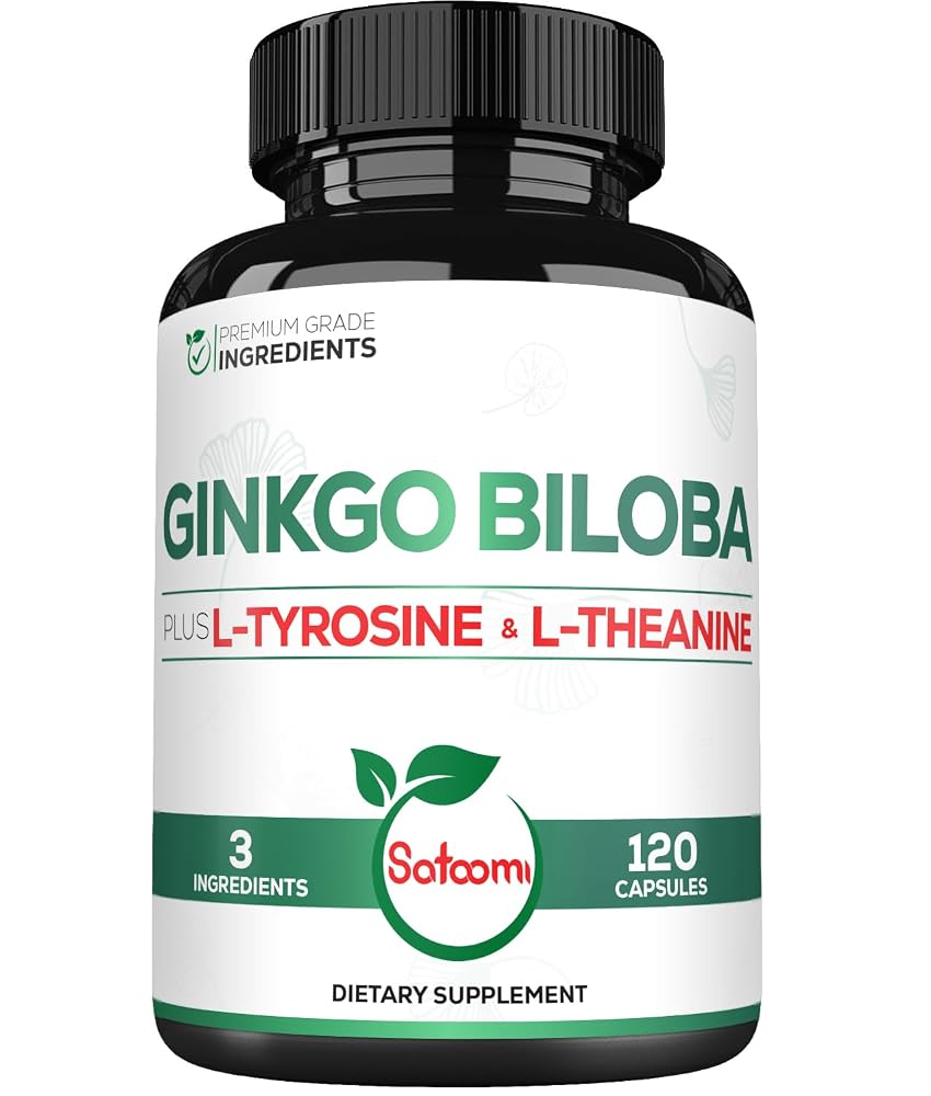 Satoomi 1520mg Ginkgo Biloba Supplements 120 270Capules
