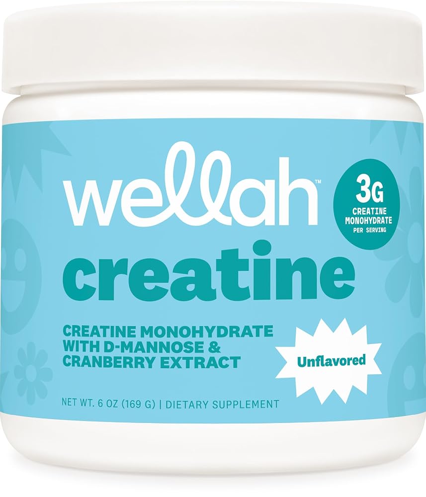 Wellah Creatine for Women - Creatine Monohydrate with Dandelion