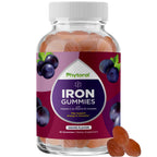Phytoral Iron Gummies with B Complex Vitamins - 60 Count